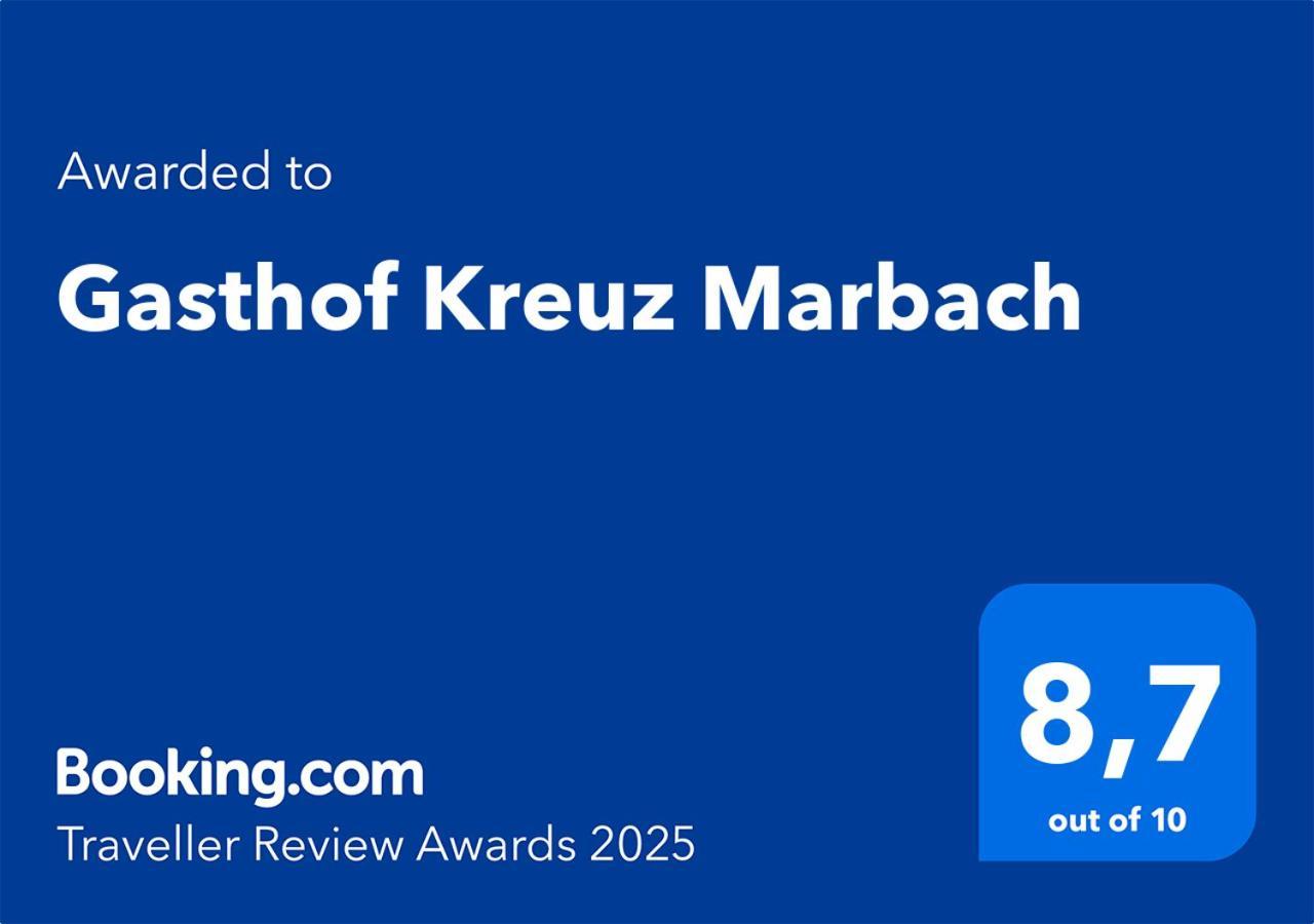 Gasthof Kreuz Marbach المظهر الخارجي الصورة